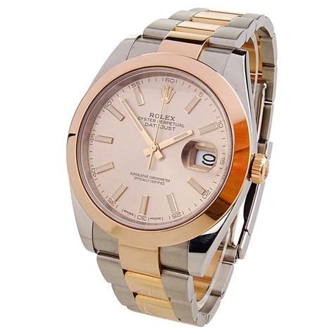 rolex datejust oyster perpetual rose gold price